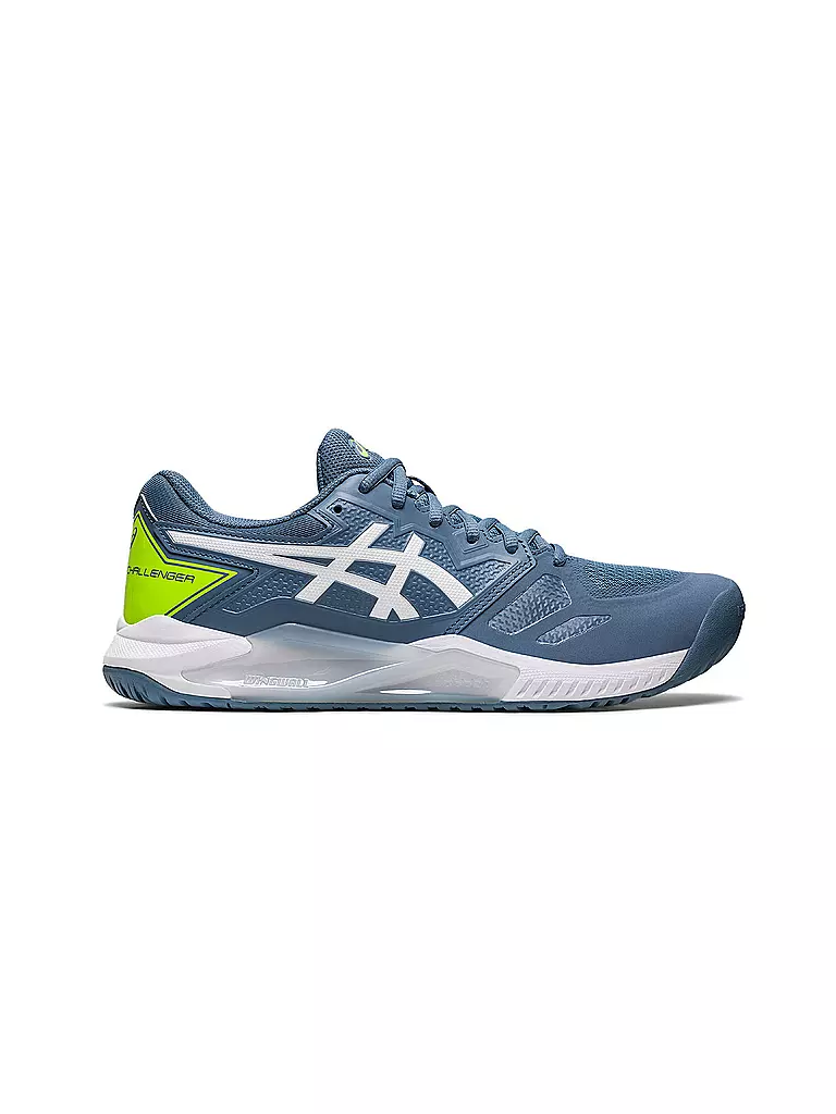 Asics gel resolution 7 clay 2019 blau/schwarz tennisschuhe outlet herren